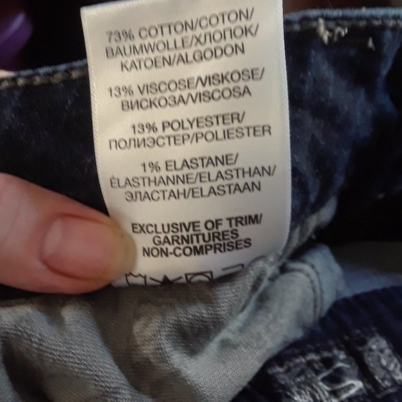 Silver Jeans Capris Size 28 Hemmed - Picture 7 of 10